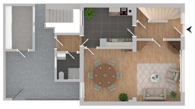 Ganzes Haus - Stadtmitte - 4 Personen - Familien Bocholt Exteriér fotografie